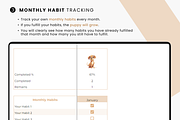 Habit Tracker Template | Dogs, a Templates & Theme by MondaySpark (Thumbnail 4 of 6)