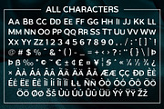 Branden Blur, a Sans Serif Font by Craft Supply Co. (Thumbnail 8 of 8)