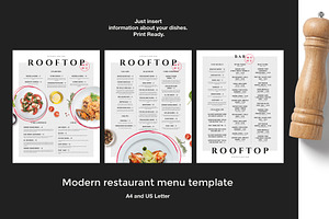 Elegant Menu