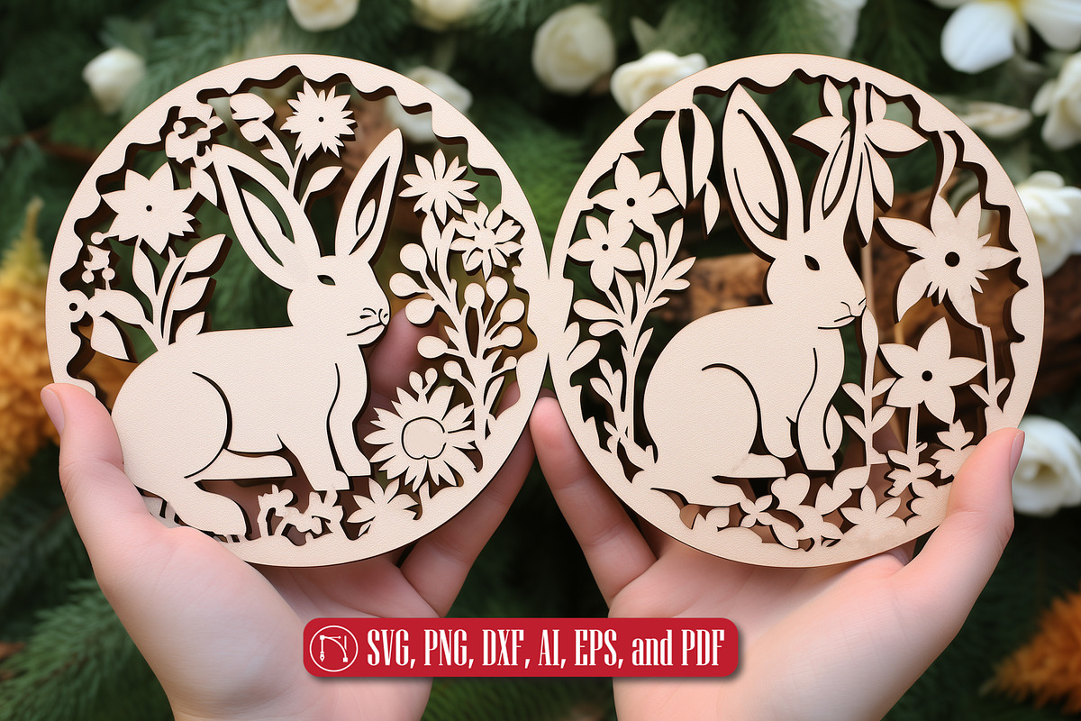 Easter Day Laser Cut SVG Bundle, a Graphic by NGISED (Photo 9 of 9)