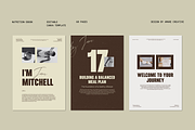 60 Health & Wellness Workbook Canva, a Presentation Template by Amaré Creative (Thumbnail 3 of 6)