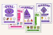 Colors and Shapes Flash Cards, a Stationery Template by Designmela01 (Thumbnail 3 of 5)