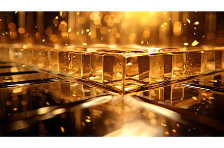 reflection golden lettering ai, a Background Photo by pikepicture