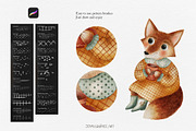 Cozy Procreate Brushes Bundle, a Brush Add-On by Jenny Quince (Thumbnail 11 of 17)