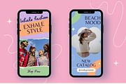 100 Bright Instagram Story Templates, a Templates & Theme by TemplateCastleStore (Thumbnail 6 of 10)