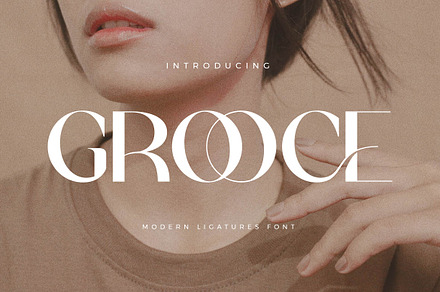 Grooce - Modern Sans Font, a Sans Serif Font by Aqeel_Art
