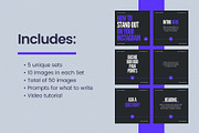 Two-Tone Carousel Post for Instagram, a Social Media Template by Roger Coles (Thumbnail 3 of 12)