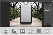 Billboard Conservatory Mockup PSD, an Advertising Mockup by Bruno's Shop (Thumbnail 2 of 3)
