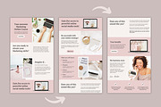 Course Sales Page Template Canva, a Landing Page Template by DeeBeeDesign (Thumbnail 5 of 11)