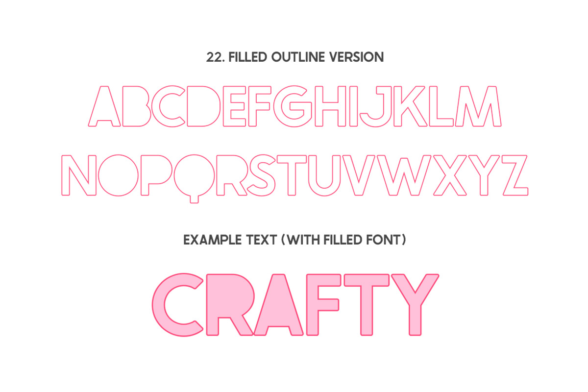 The Crafty Collection (24 Fonts), a Font by Salt & Pepper Designs (Photo 32 of 36)