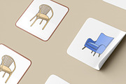 Furniture doodle illustrations set, an Outline Icon by Gulnarart (Thumbnail 5 of 8)