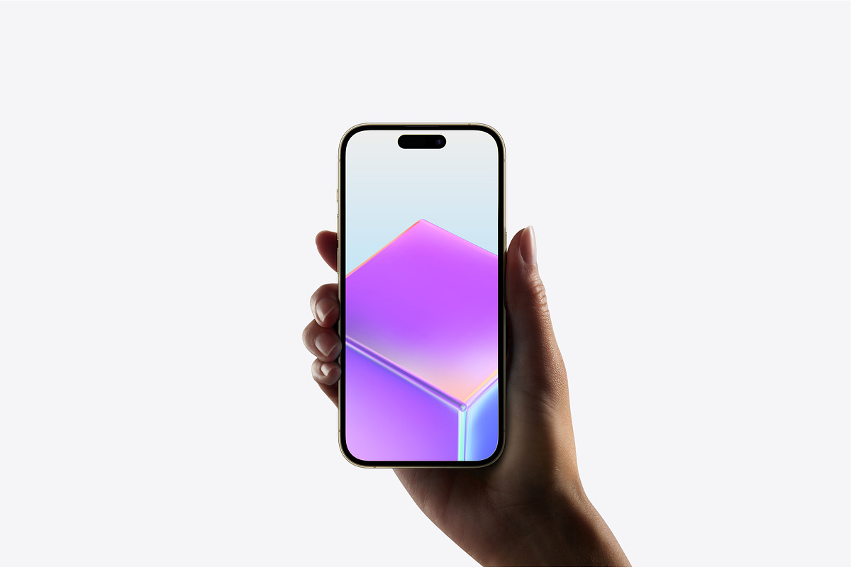 iPhone 14 pro mockup real life, a Templates & Theme by Willam's House (Photo 2 of 4)