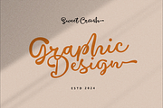 Sweet Croosh Script Font, a Script Font by Grontype (Thumbnail 8 of 9)
