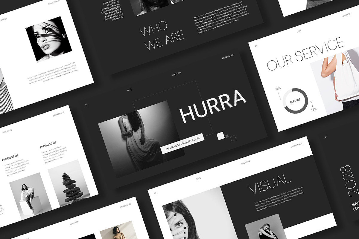 Minimalist Presentation Template preview 2