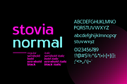 Stovia, a Sans Serif Font by INKsTYPIA (Thumbnail 2 of 7)
