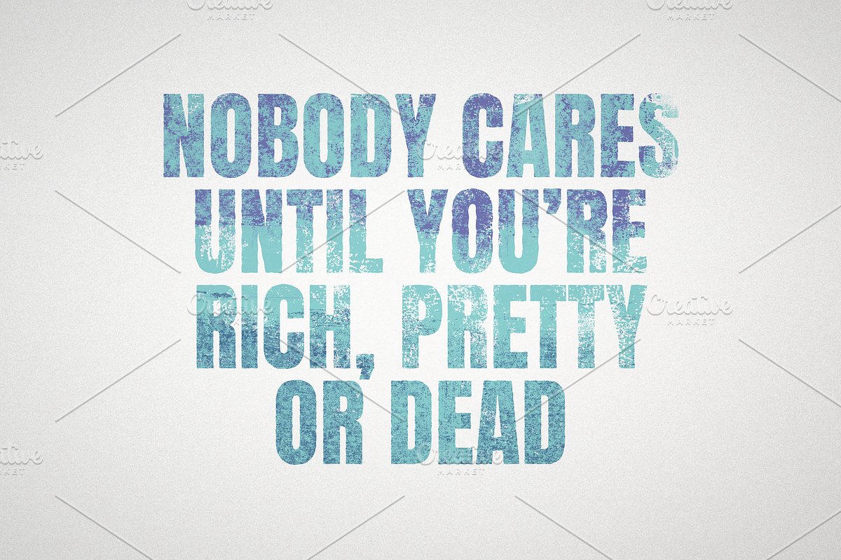 Letterpress Text Effect Template, a Layer Style Add-On by Mint Pixels (Photo 6 of 9)