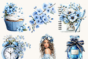 Spring Planner Girl Clipart, a Person Illustration by Design Scotch (Thumbnail 4 of 10)