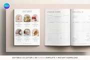 Wholesale line sheet Canva Template, a Flyer Template by Hellohastore (Thumbnail 1 of 9)