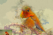 Perfect Watercolor Painting Ps Actio, an Action Add-On by Studio Retouch (Thumbnail 9 of 13)