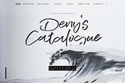 Jameican Blue Font, a Script Font by Yasir Ekinci (Thumbnail 3 of 9)