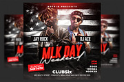 MLK Day Party Flyer Template, a Flyer Template by Hotpin (Thumbnail 1 of 2)