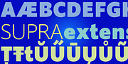 Supra Mezzo, a Sans Serif Font by Wiescher-Design (Thumbnail 5 of 8)