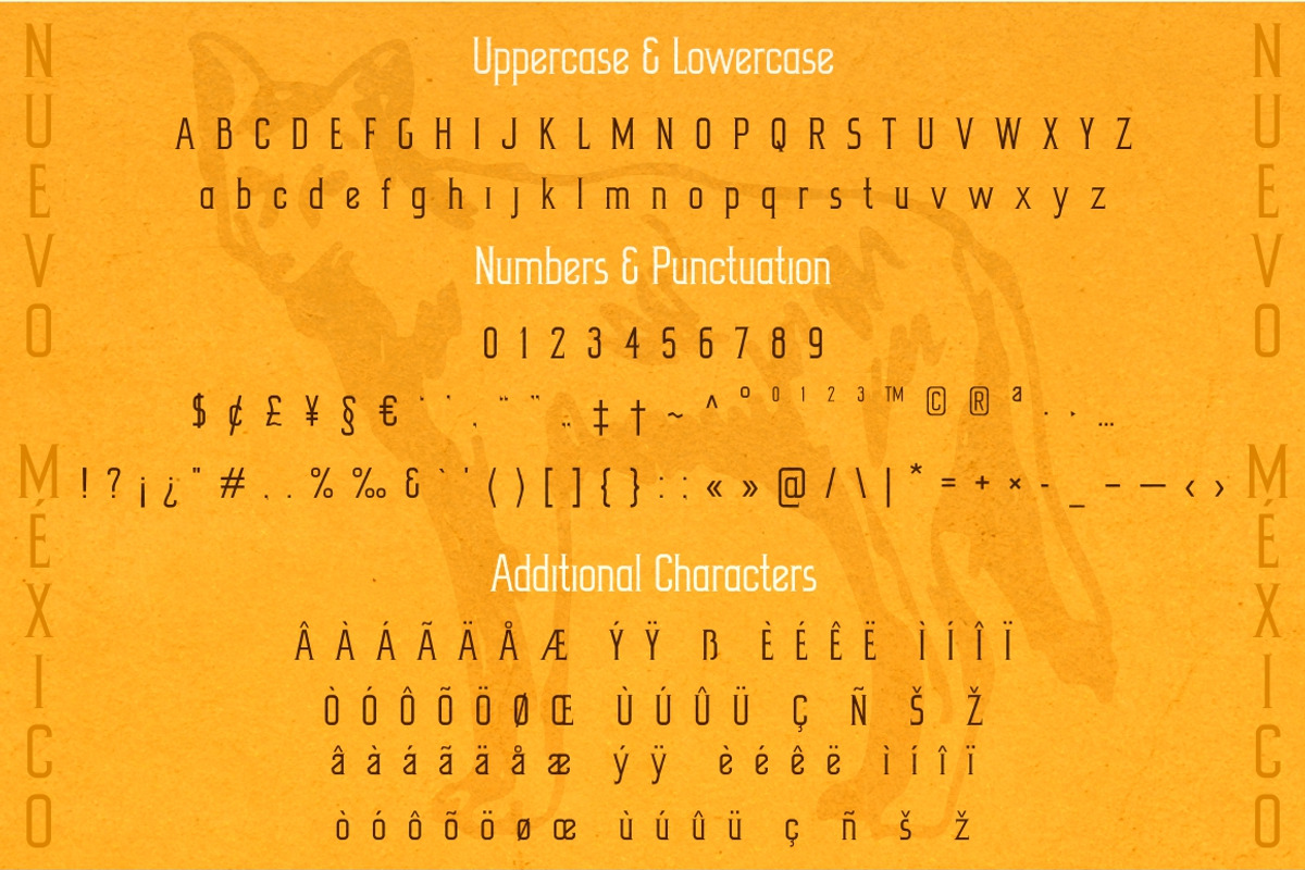 New Mexico southwestern style font, a Sans Serif Font by Fat Hamster (Photo 9 of 12)