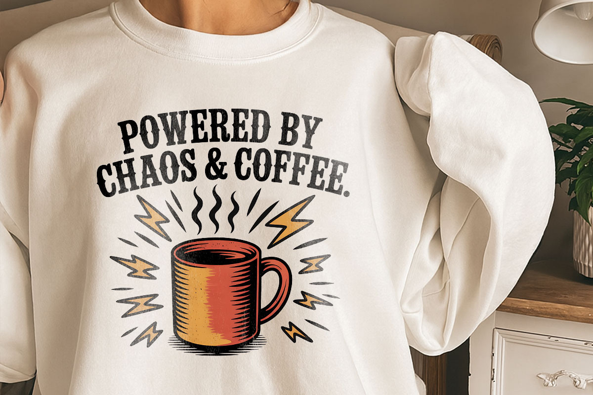 Caffeine & Chaos, Retro Coffee, an Object Graphic by GlitterCraft (Photo 19 of 101)