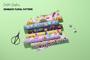 Floral Pattern Set- Little Garden