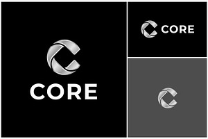 Letter C Silver Metallic Logo, a Branding & Logo Template by ika trisiana