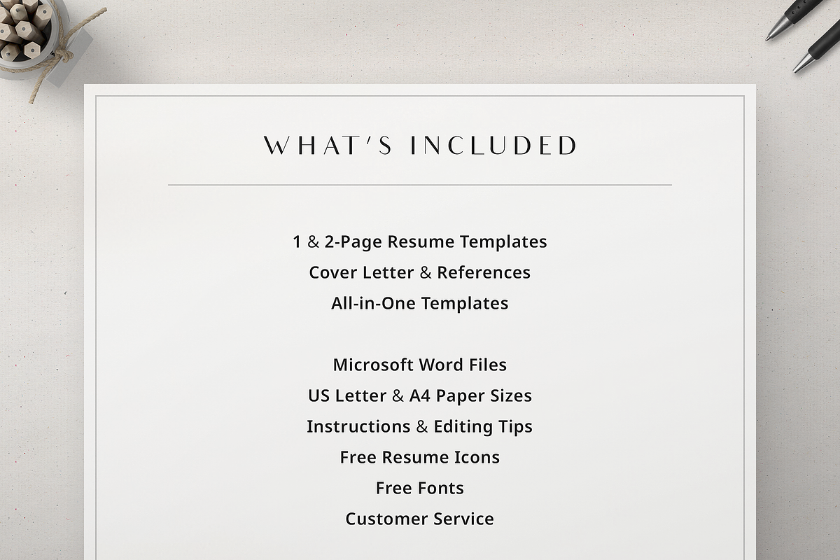 Resume Template Audrey, a Resume Template by Olympia Resume (Photo 4 of 5)