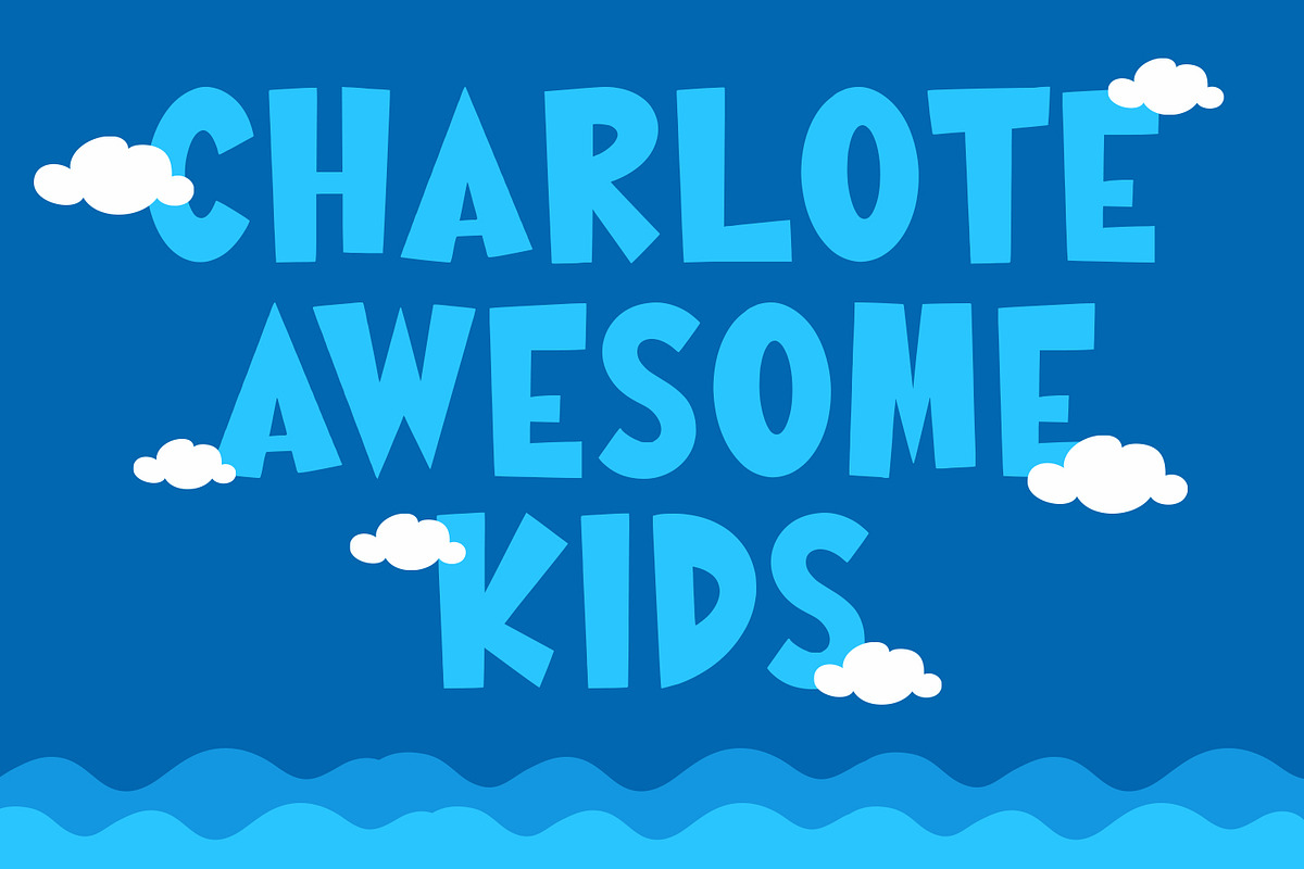 Hey Luno Fun Cartoon Font, a Sans Serif Font by Maulana Creative (Photo 3 of 7)