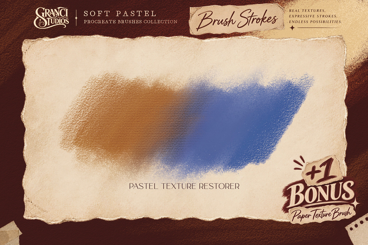 SOFT PASTEL BRUSHES — PROCREATE, a Brush Add-On by GRANCI STUDIOS (Photo 6 of 7)