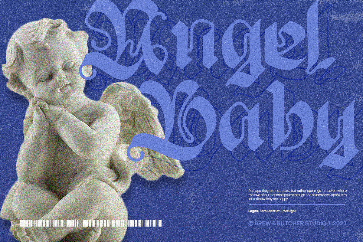 Hangod | Blackletter, a Blackletter Font by Brew & Butcher Studio (Photo 6 of 11)