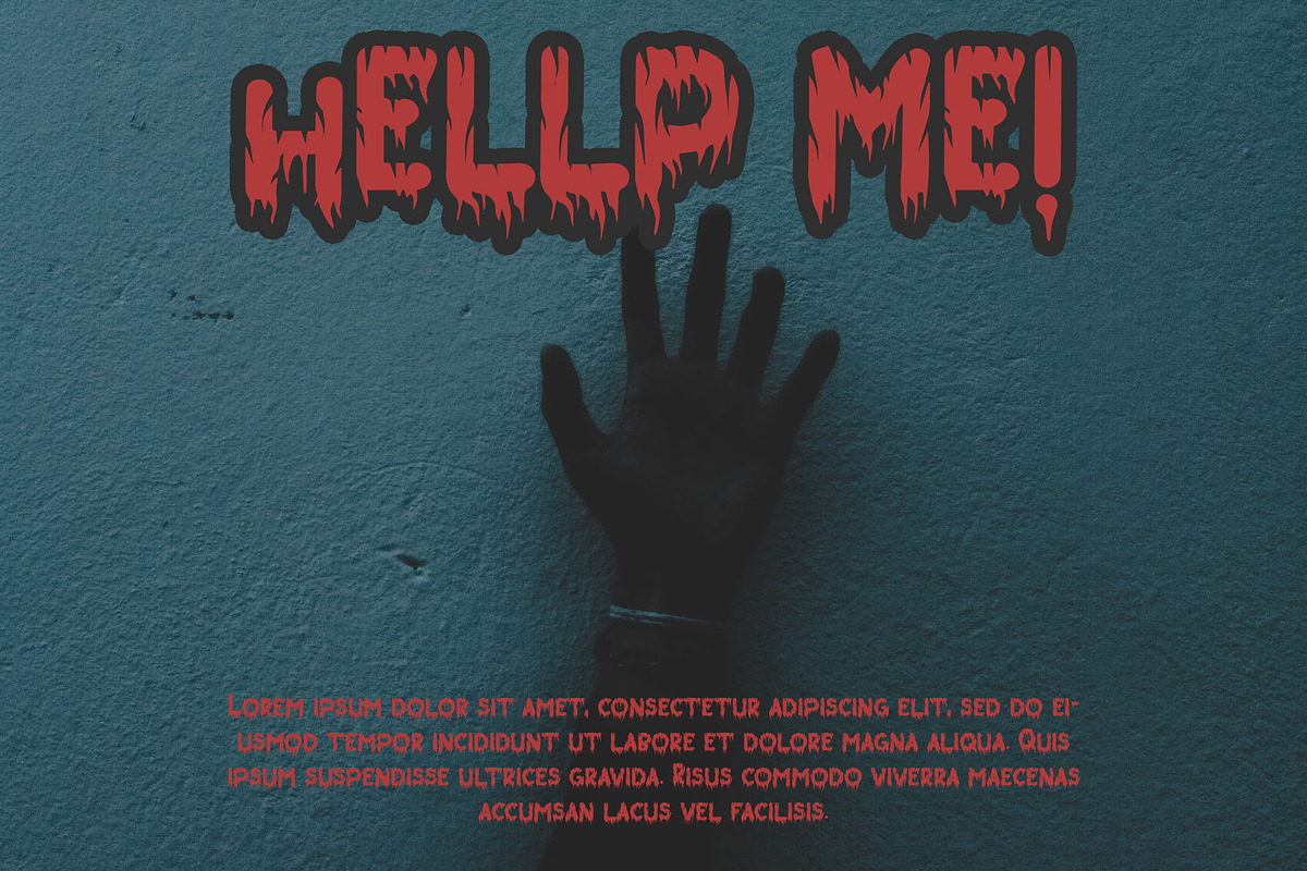 HALOWEE - Halloween Horror Font, a Script Font by NTC Graphic (Photo 4 of 8)