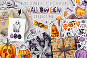 Happy Halloween set | 81 elements, an Animal Illustration by Aquarellka (Thumbnail 1 of 8)