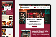 Chinese Restaurant Website, a Wix Template by Kitteeh (Thumbnail 10 of 10)