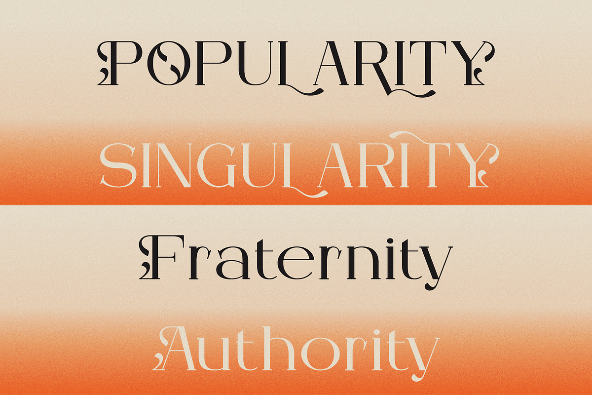 Arleon Domenk Display Elegant Serif, a Serif Font by Denustudios (Photo 5 of 15)