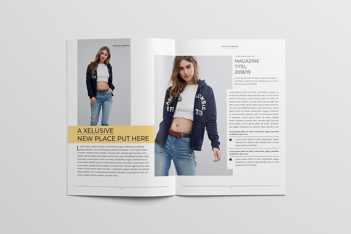 Fashion Lookbook, a Brochure Template by obidullah_01 (Photo 6 of 13)