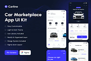 Carline - Car Marketplace App UI Kit, an UI Kit Template by Creative Perspective (Thumbnail 1 of 8)