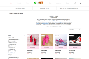 Emni - Responsive ECommerce Template