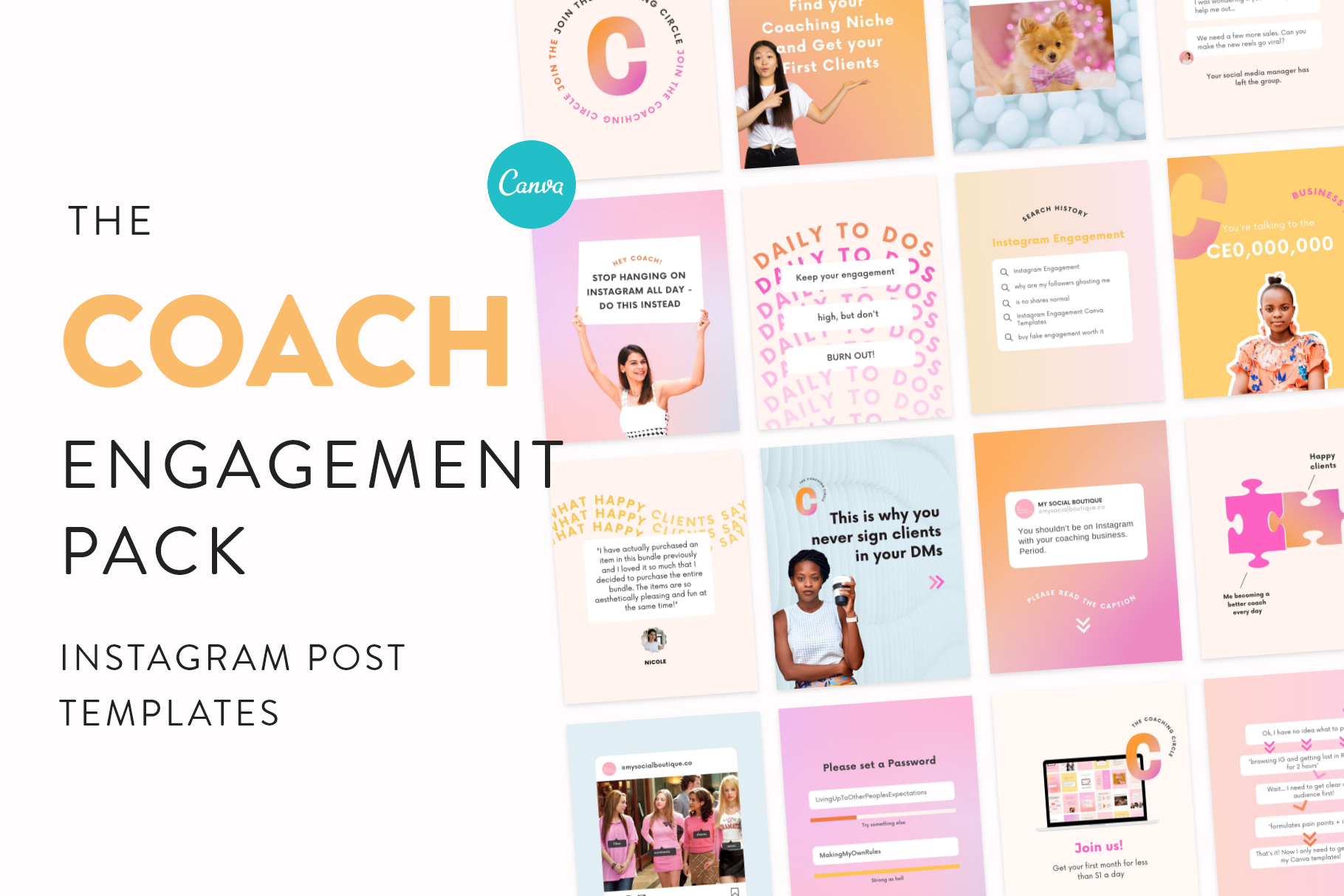 Coach Engagement Pack for Instagram