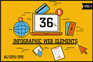 Infographic Web Elements Vol - 1