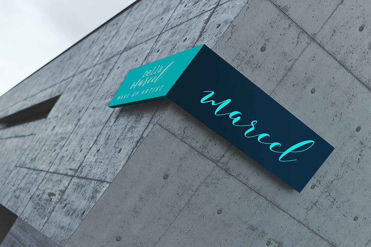 Corner Sign Mock-up, a Product Mockup by GK Creative (Photo 2 of 6)