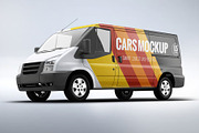 Van Mock-Up, a Product Mockup by Se٧enStudio (Thumbnail 9 of 10)