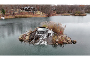 Aerial View of Rock Island Lake Club