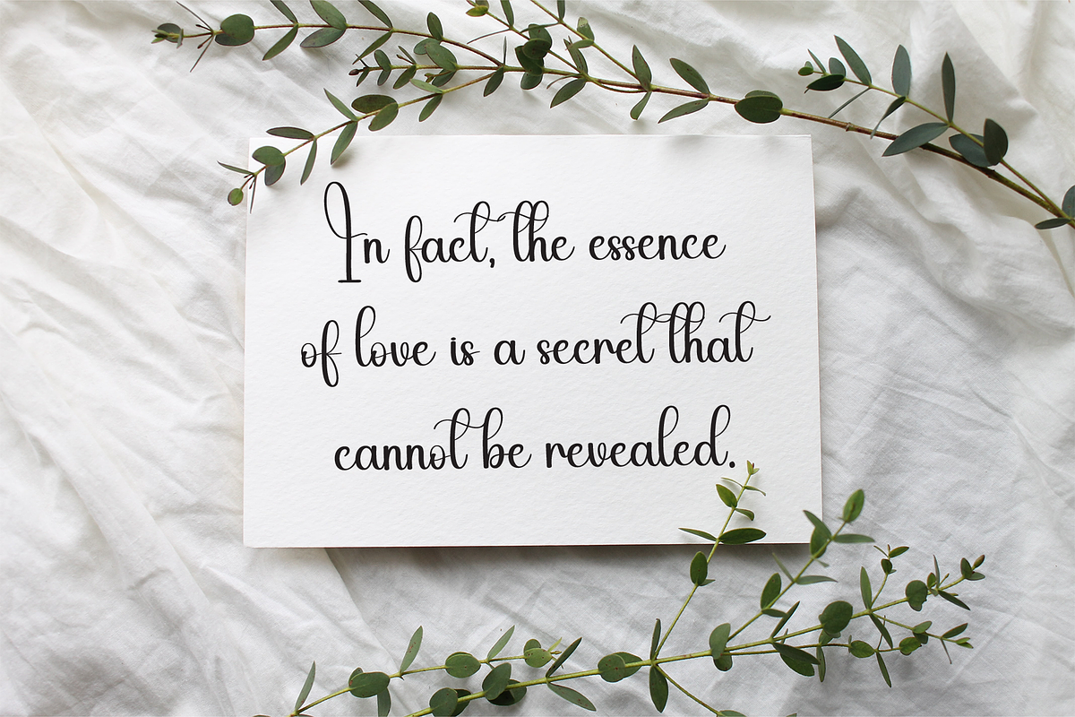 Bighome | Script Font, a Handwritten Font by Scratchones (Photo 3 of 9)