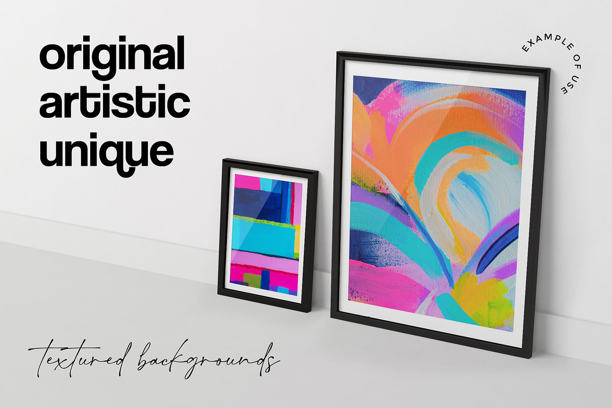 Colour POP Abstract Backgrounds, a Texture Graphic by Carla Fern Designs (Photo 9 of 11)