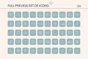 Aesthetic IOS 14 icons set, an Icon by Creatoom (Thumbnail 11 of 13)