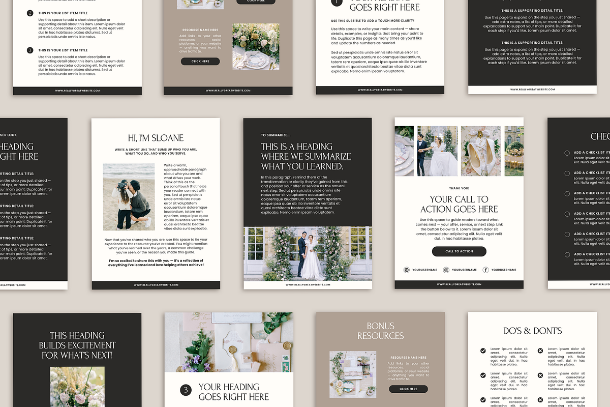 Lead Magnet Template | Canva, a Marketing Template by Rosetta Lane Design (Photo 2 of 8)